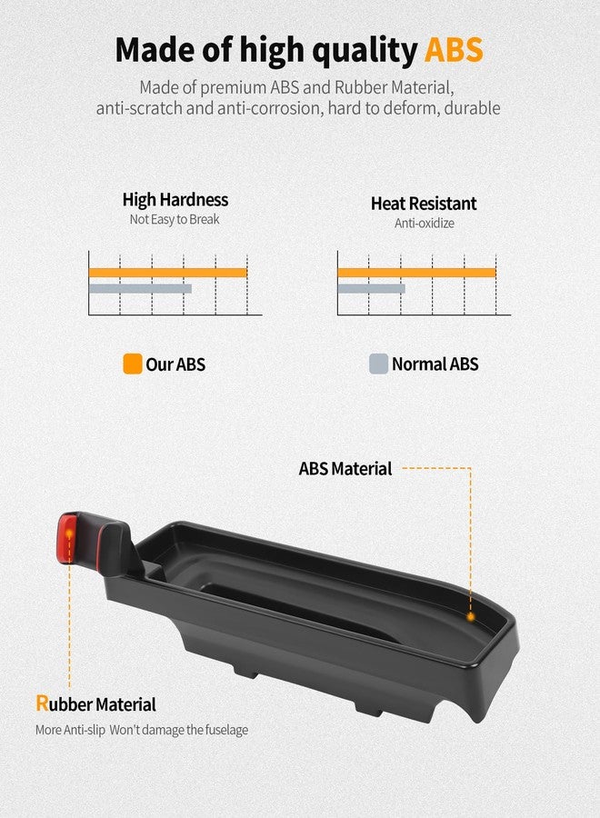 Hoolcar Dash Mount Cell Phone Holder Center Console Dash Tray Dashboard Storage Box Organizer Compatible with Chevrolet Silverado 2022-2024, Interior Accessories - Image 2